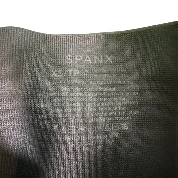 Spanx Look At Me Now Seamless Leggings XS Black Camo Print High Waist Stretch - Picture 3 of 9